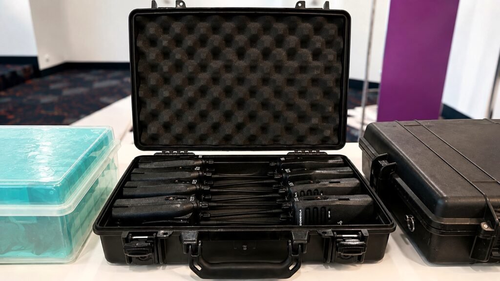 Buy or rent two-way radios – professional radio system prepared for deployment